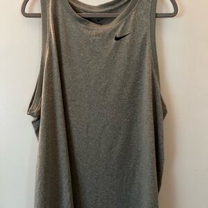 Nike Women's Heather Gray Tank Top
